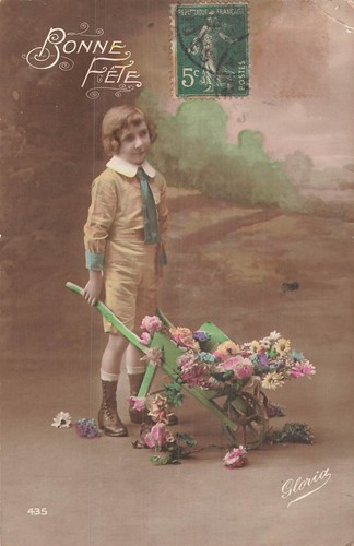 Bonne fete enfant - cp,