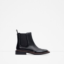 Zara 165 leather - zara, black