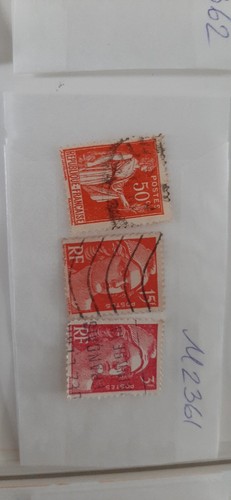 Timbres ancienne france 1950 - timbres,