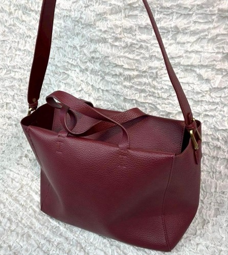 Adolfo dominguez 2way bag red - bag,
