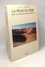 La peur du vide: Essai sur les