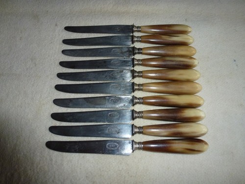 Anciens couteaux fromage - 10,