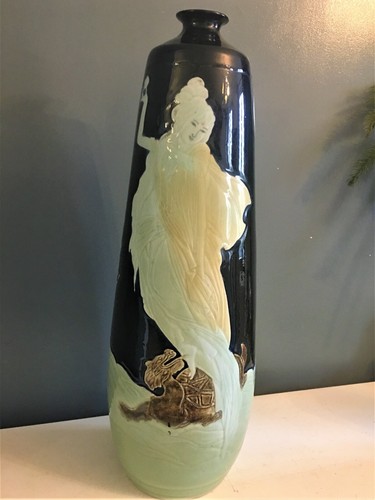 Grand vase chinois - , en