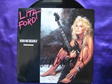Lita Ford signed Kiss me