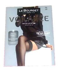 Bas Top voilance satiné 15D