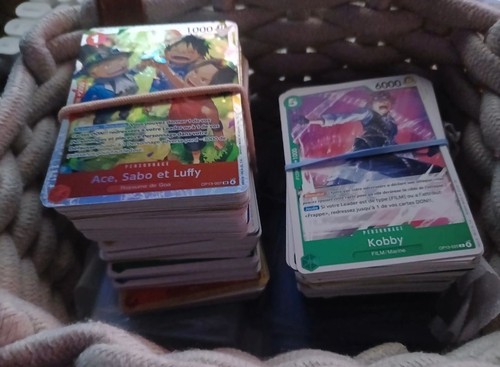Doublons carte one piece - de,