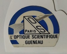 Autocollant de l'Optique