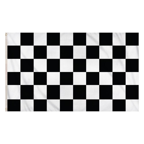 Drapeau course racing damier - drapeau,