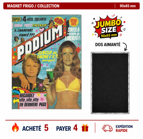 Magnet frigo claude - francois, /