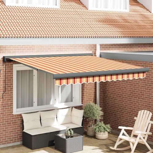 Auvent rétractable tissu - rétractable, et