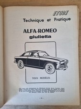 REVUE TECHNIQUE AUTOMOBILE RTA ALFA ROMEO GIULIETTA tous modèles