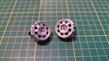 Lot x2 jantes avant pièce détachée miniature Peugeot 205 GTI 1/18 Solido #B41