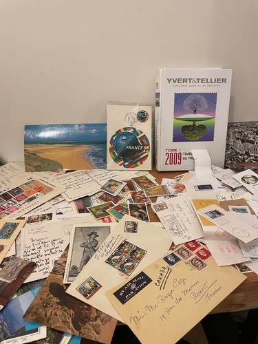 Lot timbres oblitérés - , +