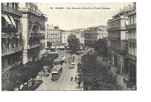 Algerie alger rue dumont d - ,