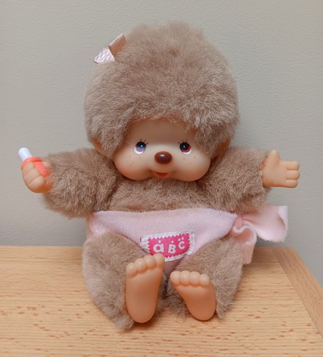 Rare monchhichi vintage beige - monchhichi,