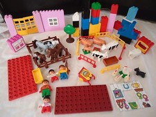 GROS LOT LEGO DUPLO ** FERME ** BRIQUES VRAC  KG PLAQUE