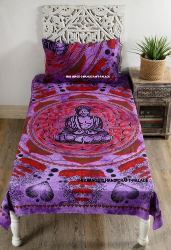 Indien lit drap - coton, double