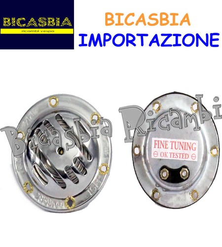7741 klaxon chromé milano 6 - -,