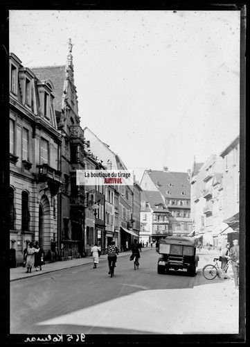 Plaque verre photo ancienne