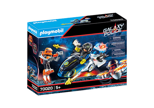 Playmobil galaxy police - galaxy, moto