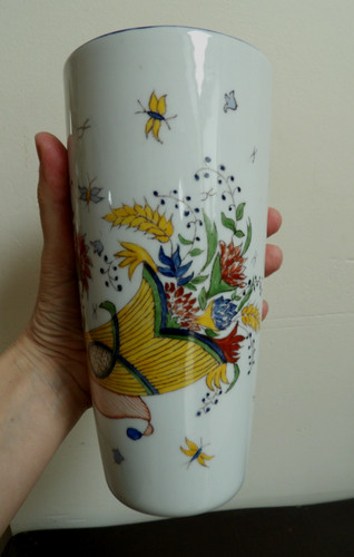 Grand vase rouen corne - grand,