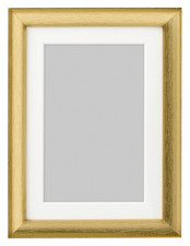 Cadre IKEA SILVERHOJDEN couleur or 13x18 cm, cadre photo 7x5" cadre photo NEUF