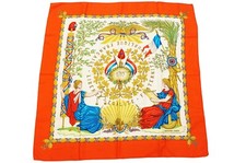 Écharpe en soie Hermes Carré