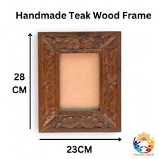 Cadre Photo En Bois Sculpté