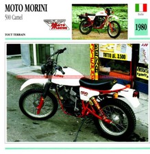 MOTO MORINI 500 Camel 1980 : Fiche Moto #000298
