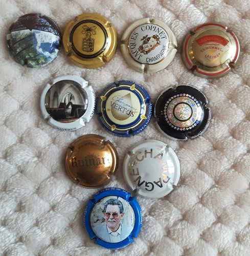 Lot muselets capsules - 10,