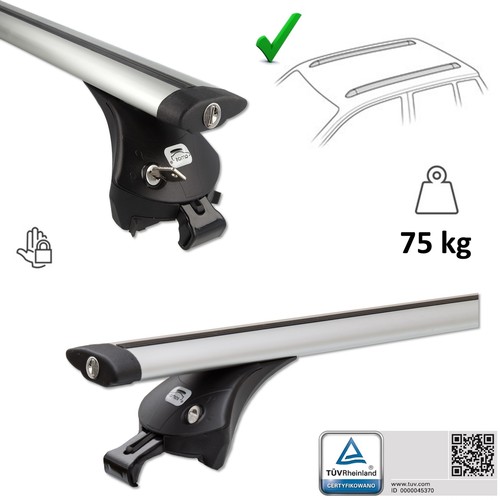 Barres toit pour - barres, de