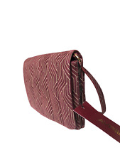 Sac Avril GAU CHINON big petrole matelasse rouge