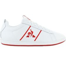 Le Coq Sportif Courtclassic Sport Hommes Sneaker Cuir Blanc 2310078 Baskets Neuf