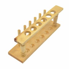 6 puits tube à essai rack