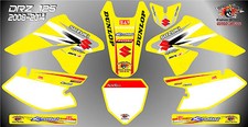 Suzuki drz125 décalcomanies