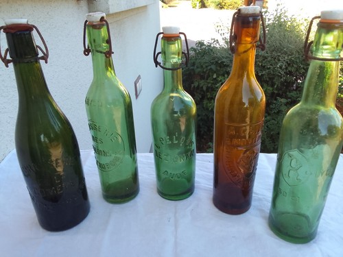 Anciennes bouteilles bière - anciennes, de