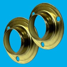 12x Embouts de tringle laiton