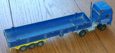Majorette volvo tracteur routier remorque bachée EXOTIC Transport 1/60 incomplet