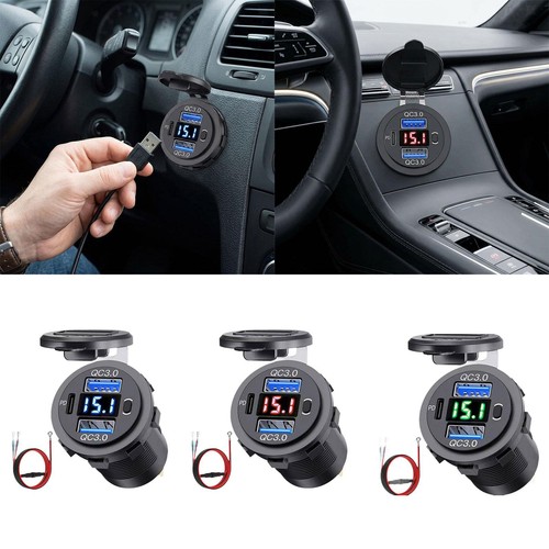 Chargeur voiture usb prise - chargeur, de