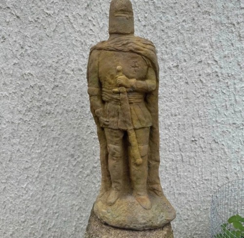 Sculpture pierre un - sculpture, d'un