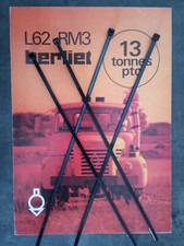 Collector brochure Catalogue  camion BERLIET L 62 RM 3  Export Afrique 