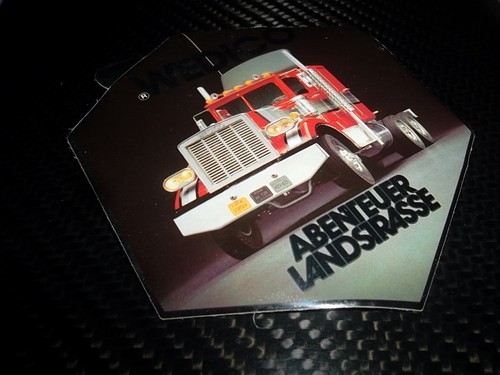 Vintage stickers truck - truck, wedico