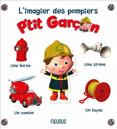 Imagier des pompiers p - l'imagier, p'tit