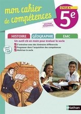 Histoire-Géographie EMC 5e Cycle 4 Mon cahier de compétenc... | Livre | état bon