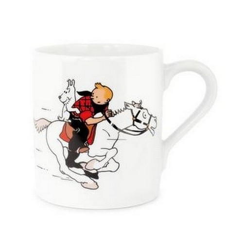 Tasse mug porcelaine tintin - tasse,