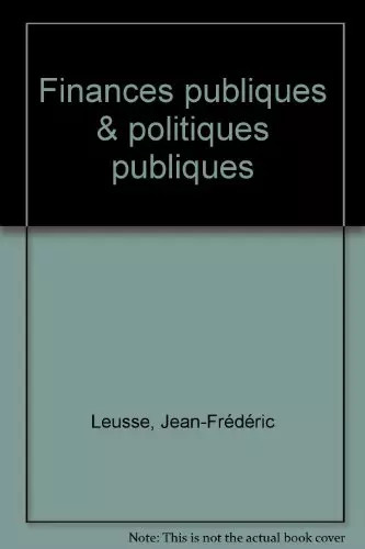 Finances publiques - , et