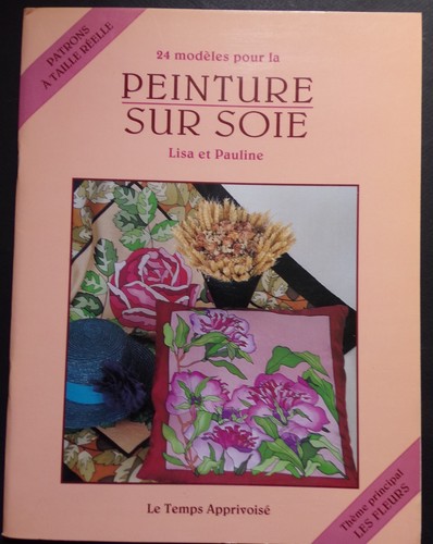 Livre peinture sur soie - peinture,