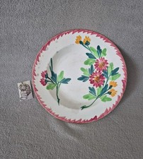 Assiette creuse Sarreguemines décor Colmar France 4C