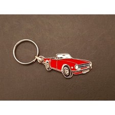 Porte-clés profil Triumph TR6