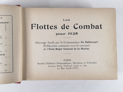 Les flottes combat 1925 - de,